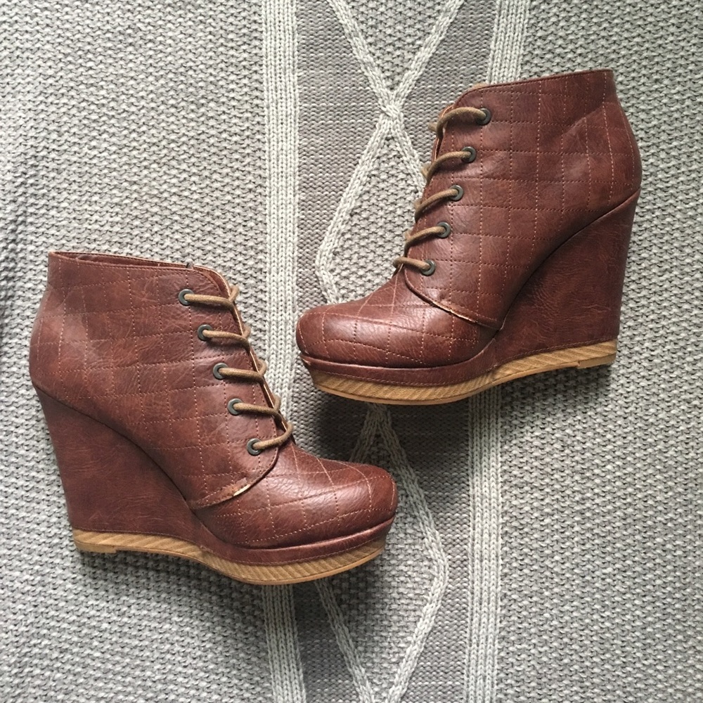 Seychelles Wedge Booties
